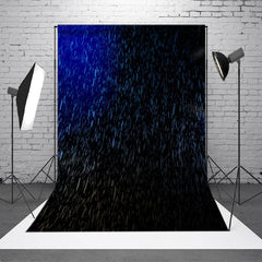 Aperturee - Sprinkle Blue Light Raindrop Photography Backdrop