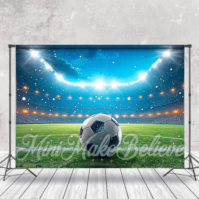 Aperturee - Stadium Football Sports Photography Backdrop For Kids