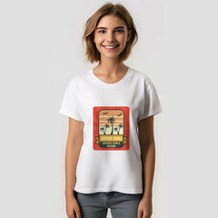 Aperturee - Summer Sunset Family Reunion Palm Tree T-Shirt