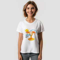 Aperturee - Summer Vacation Organge Tree Family Reunion T-Shirt