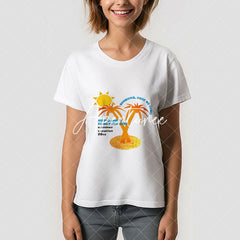 Aperturee - Summer Vacation Organge Tree Family Reunion T-Shirt