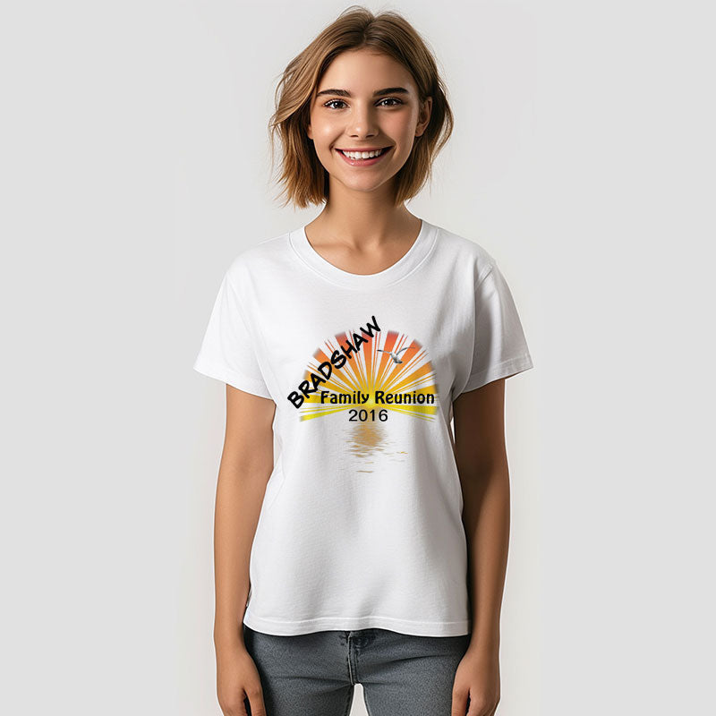 Aperturee - Sunbeams Seagull Custom Family Reunion T-Shirt