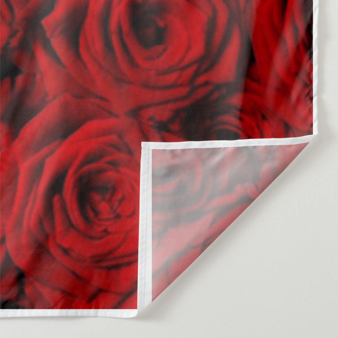 Aperturee - Sweet Red Rose Adorable Happy Valentine Backdrop