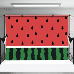 Aperturee - Sweet Watermelon Birthday Backdrop For Photograph