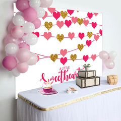 Aperturee - Sweetheart Is On The Way Girls Baby Shower Backdrop