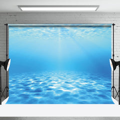 Aperturee - Swimming Pool Blue Clear Water Photography Backdrop