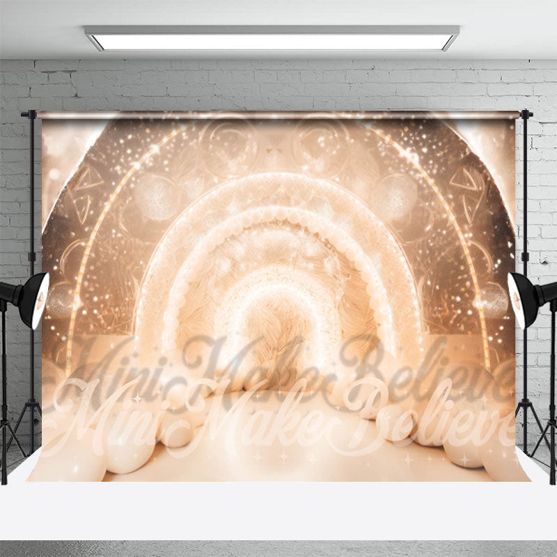 Aperturee - Enchanted Light Arch Magical Birthday Photo Backdrop