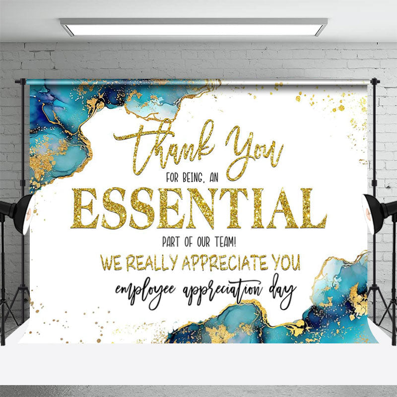 Aperturee - Thank You For Being An Essential Part Of Us Backdrop