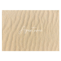 Aperturee - Top View Desert Ripples Textured Rubber Floor Mat