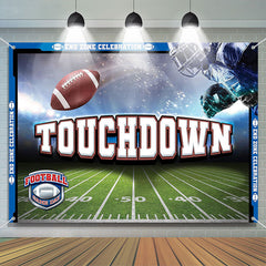 Aperturee - Touch Down Football Game Day End Zone Sport Backdrop