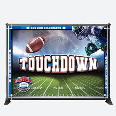 Aperturee - Touch Down Football Game Day End Zone Sport Backdrop