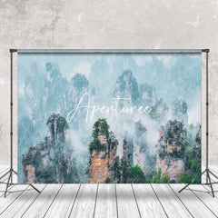 Aperturee - Towering Mountains Natural Wonders Photo Backdrop