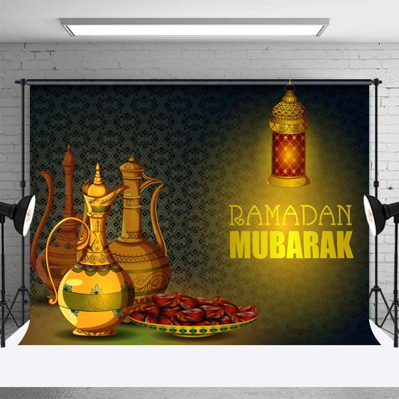 Aperturee - Traditional Lantern Ramadan Mubarak Party Backdrop