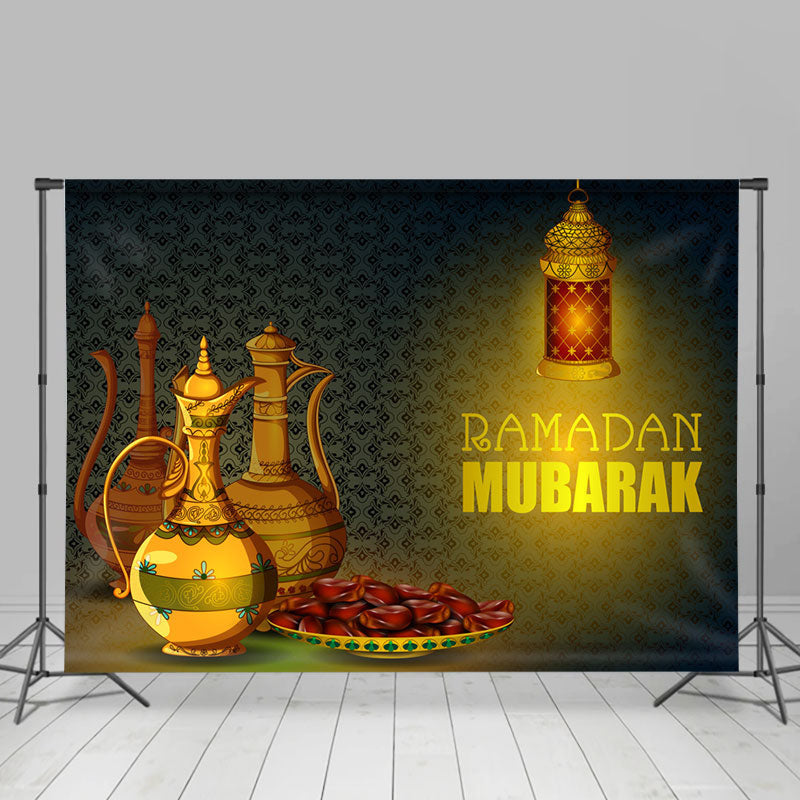 Aperturee - Traditional Lantern Ramadan Mubarak Party Backdrop