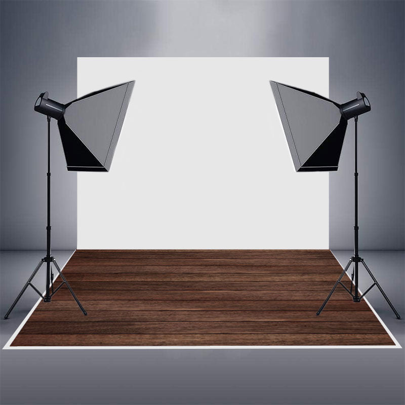 Aperturee - Transverse Wood Rubber Floor Mat For Photography