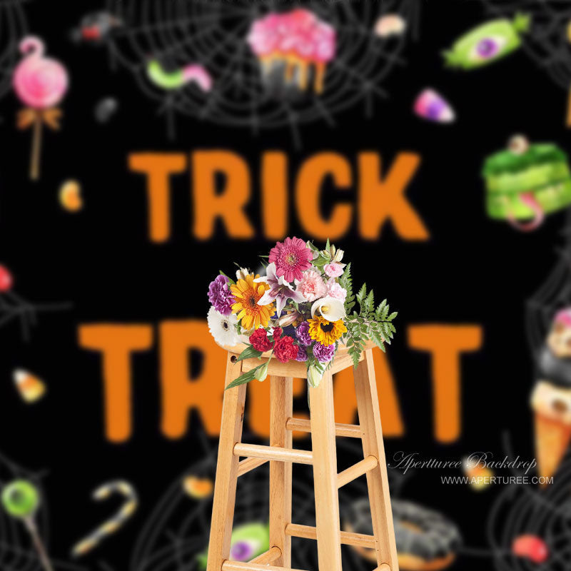 Aperturee - Trick or Treat Halloween Photoshoot Backdrop