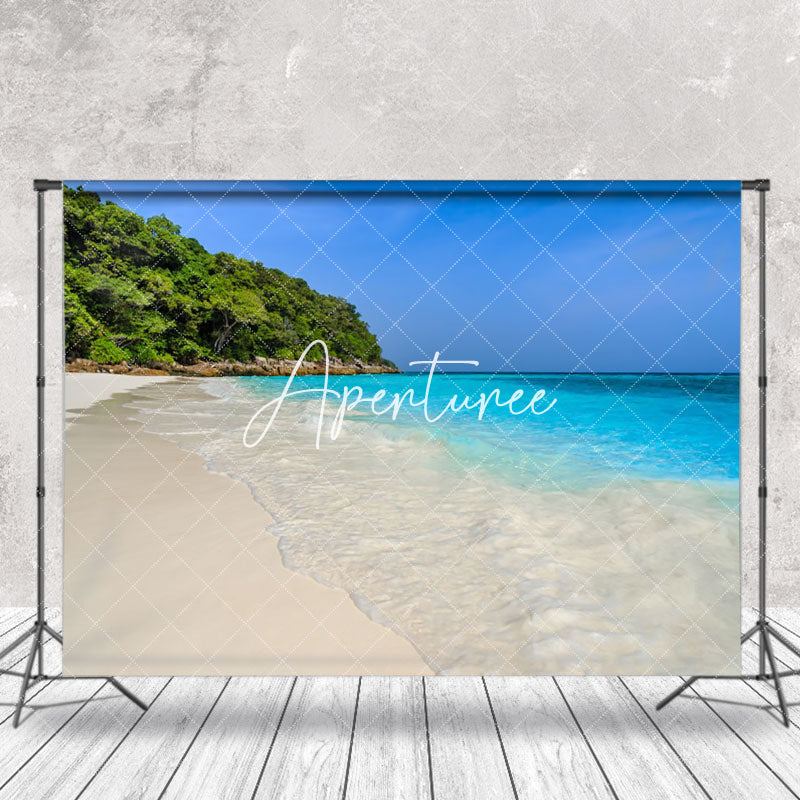 Aperturee - Tropical Island Gradient Seawater Summer Backdrop