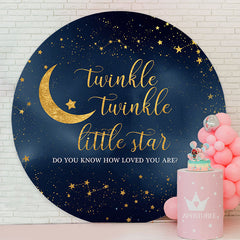 Aperturee - Twinkle Twinkle Little Star Baby Shower Backrop