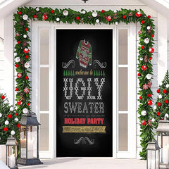 Aperturee - Ugly Sweater Holiday Party Christmas Door Cover