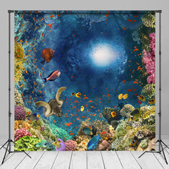 Aperturee - Under The Sea Landscape Coral Fish Photo Background