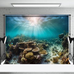 Aperturee - Undersea World Beautiful Light Photoshoot Backdrop