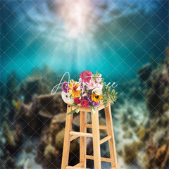 Aperturee - Undersea World Beautiful Light Photoshoot Backdrop