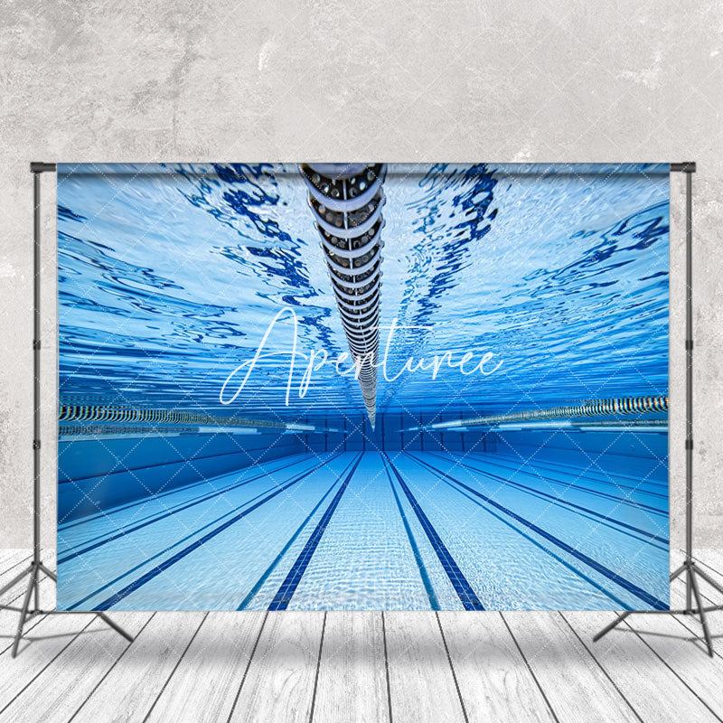 Aperturee - Underwater Swimming Pool Sports Photo Booth Backdrop