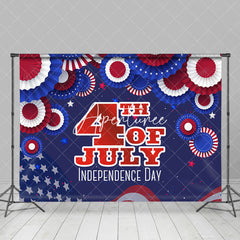 Aperturee - Usa Flag Print 4th Of July Independence Day Backdrop