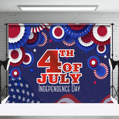 Aperturee - Usa Flag Print 4th Of July Independence Day Backdrop