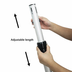 Aperturee Heavy Duty Adjustable Aluminum Backdrop Stand for Event