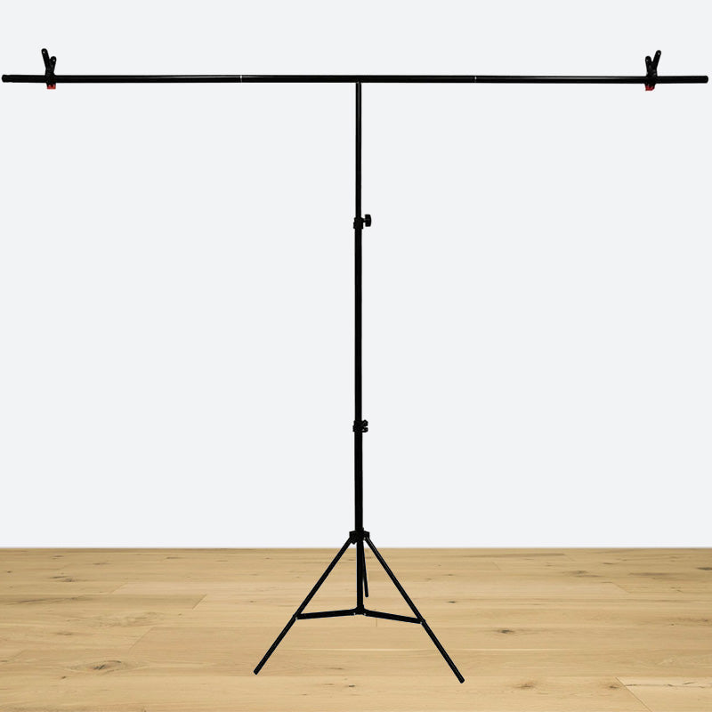 Aperturee T-Shape Adjustable Backdrop Stand Support Frame