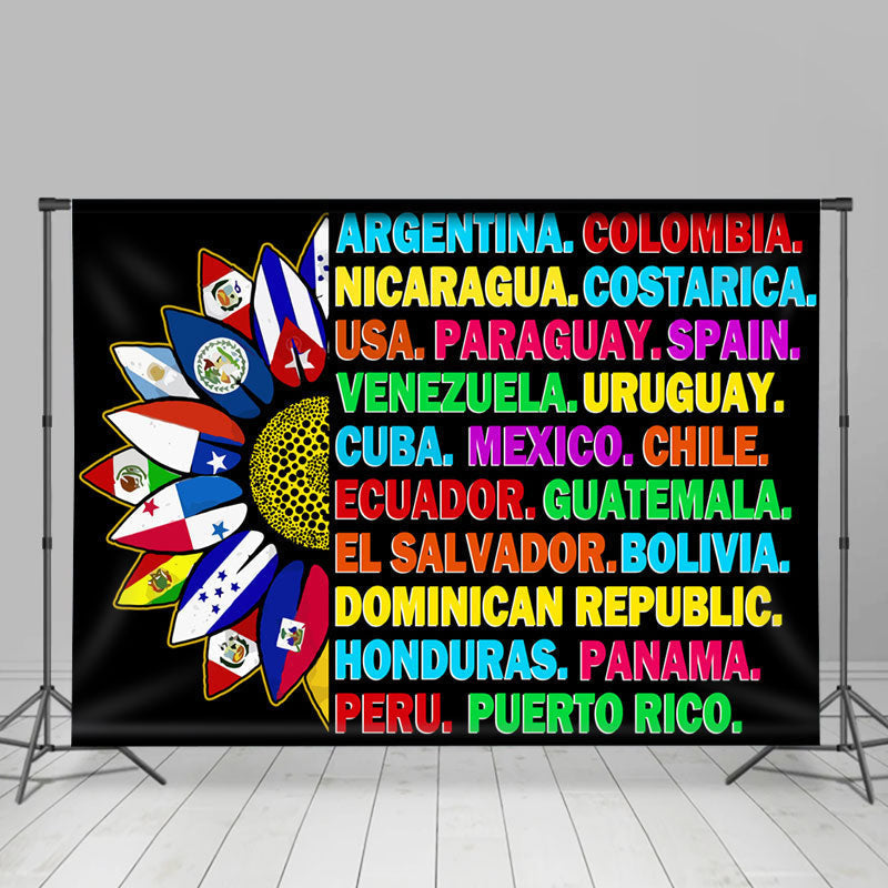 Aperturee Varient Countries Hispanic Heritage Month Backdrop