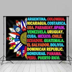 Aperturee Varient Countries Hispanic Heritage Month Backdrop