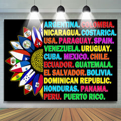 Aperturee Varient Countries Hispanic Heritage Month Backdrop