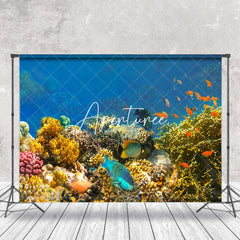 Aperturee - Various Fish Coral Undersea Natural Scenery Backdrop