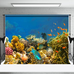 Aperturee - Various Fish Coral Undersea Natural Scenery Backdrop