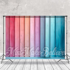 Aperturee - Vertical Striped Color Wall Cake Smash Backdrop