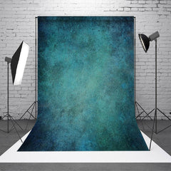 Aperturee - Vintage Abstract Teal Texture Photography Backdrop