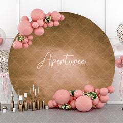 Aperturee - Vintage Beige Oil Painting Texture Birthday Backdrop