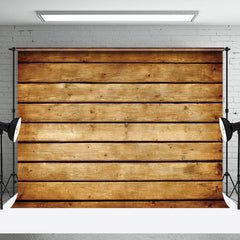 Aperturee - Vintage Brown Wood Grain Wall Photo Booth Backdrop