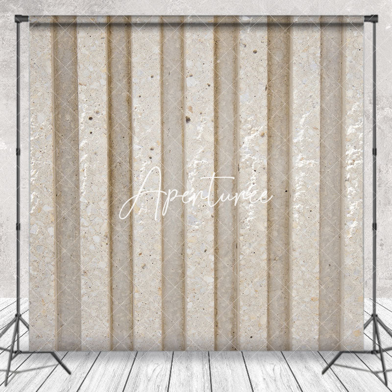 Aperturee - Vintage Grey Marble Texture Photo Booth Backdrop