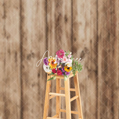 Aperturee - Vintage Rustic Abstract Wood Texture Photo Backdrop