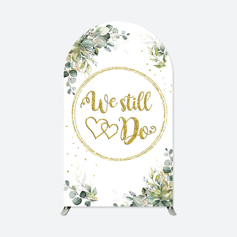 Aperturee - We Still Do Anniversary Double Sided Arch Backdrop