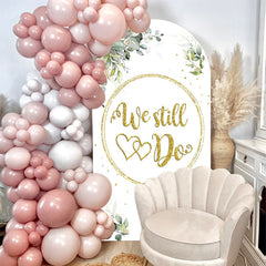 Aperturee - We Still Do Anniversary Double Sided Arch Backdrop