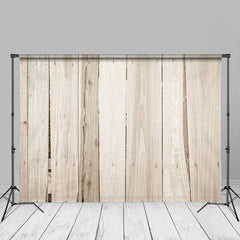 Aperturee - White Old Barn Wooden Plank Texture Photo Backdrop