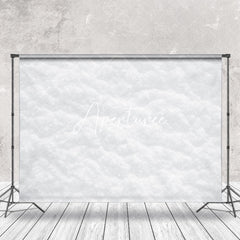 Aperturee - White Snowflake Texture Christmas Photo Backdrop