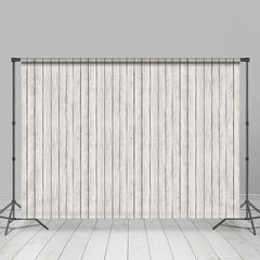 Aperturee - White Wooden Vertical Grain Photoshoot Backdrop