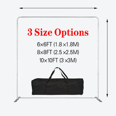 Aperturee Black Leather Style Double-sided Backdrop For Decor