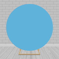 Aperturee - Solid Color Round Backdrop Circle Covers for Party