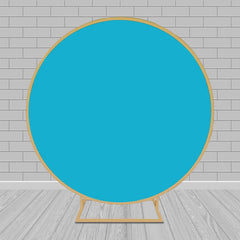 Aperturee - Solid Color Round Backdrop Circle Covers for Party